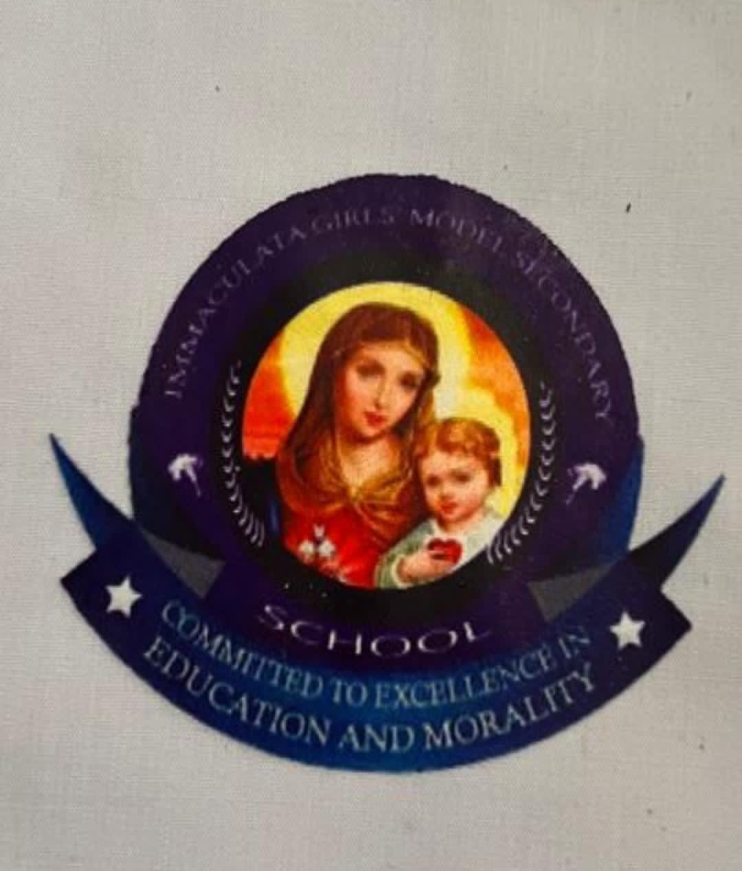 Immaculata Girls' Model Secondary School crest